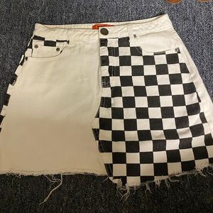 Signature8 Checkered Skirt